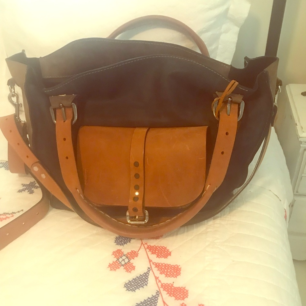 Unique leather bag